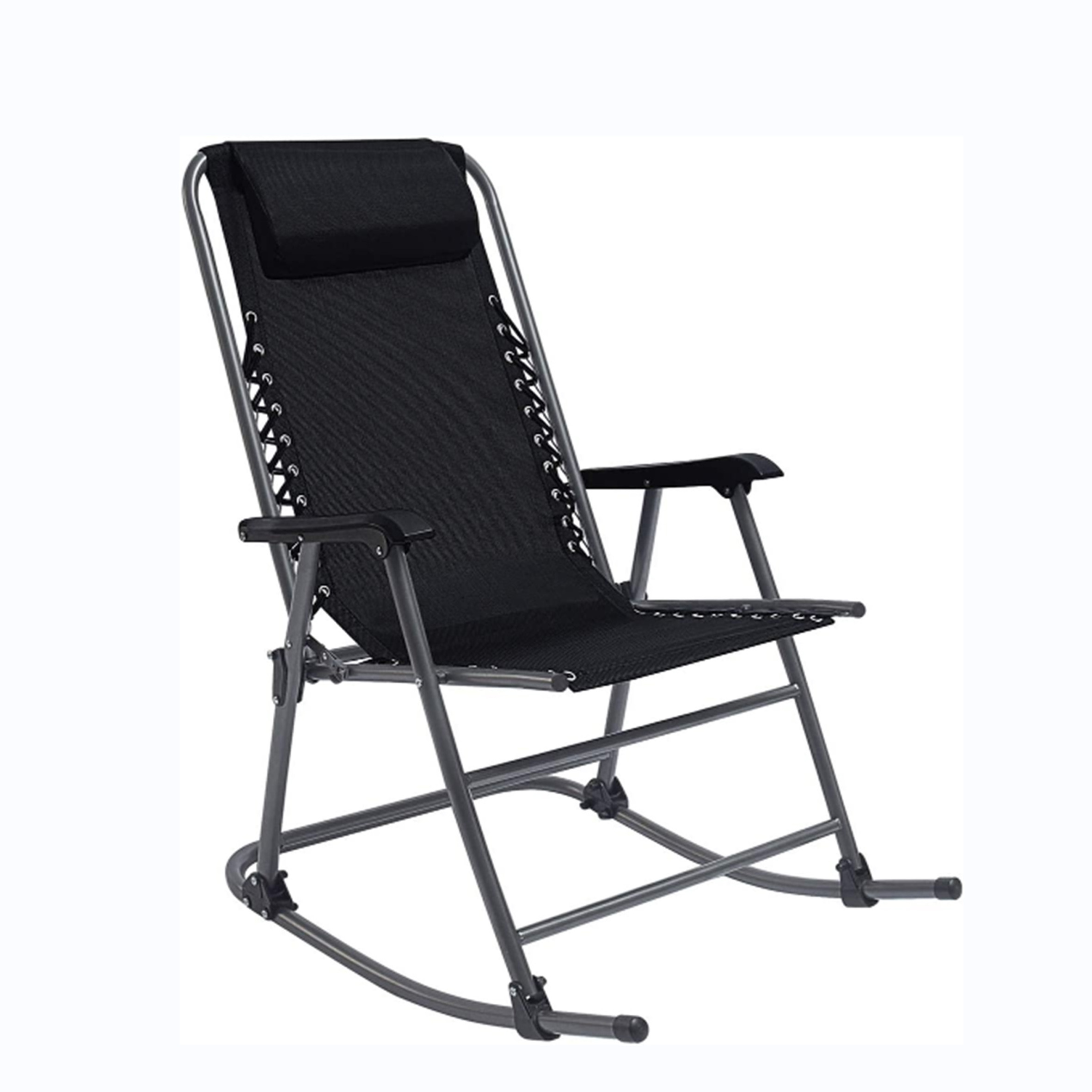 Portable 600D Oxford Fabric Outdoor Camping Folding Recliner,with Armrest Camp Foldable Chairs/