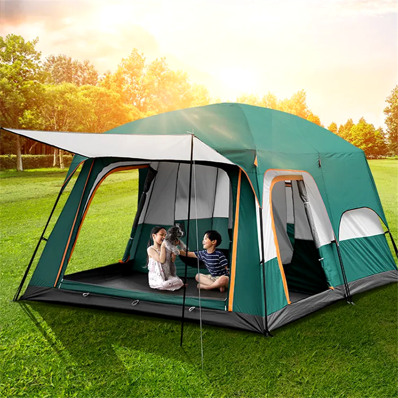 Greenmark Summer Adult Tolda Camping Tree Tent Outdoor Tents Waterproof Camping Family Carpa For 8-12 Persons