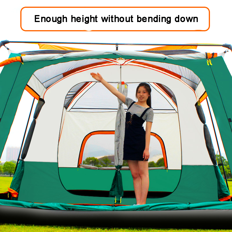 Greenmark Summer Adult Tolda Camping Tree Tent Outdoor Tents Waterproof Camping Family Carpa For 8-12 Persons