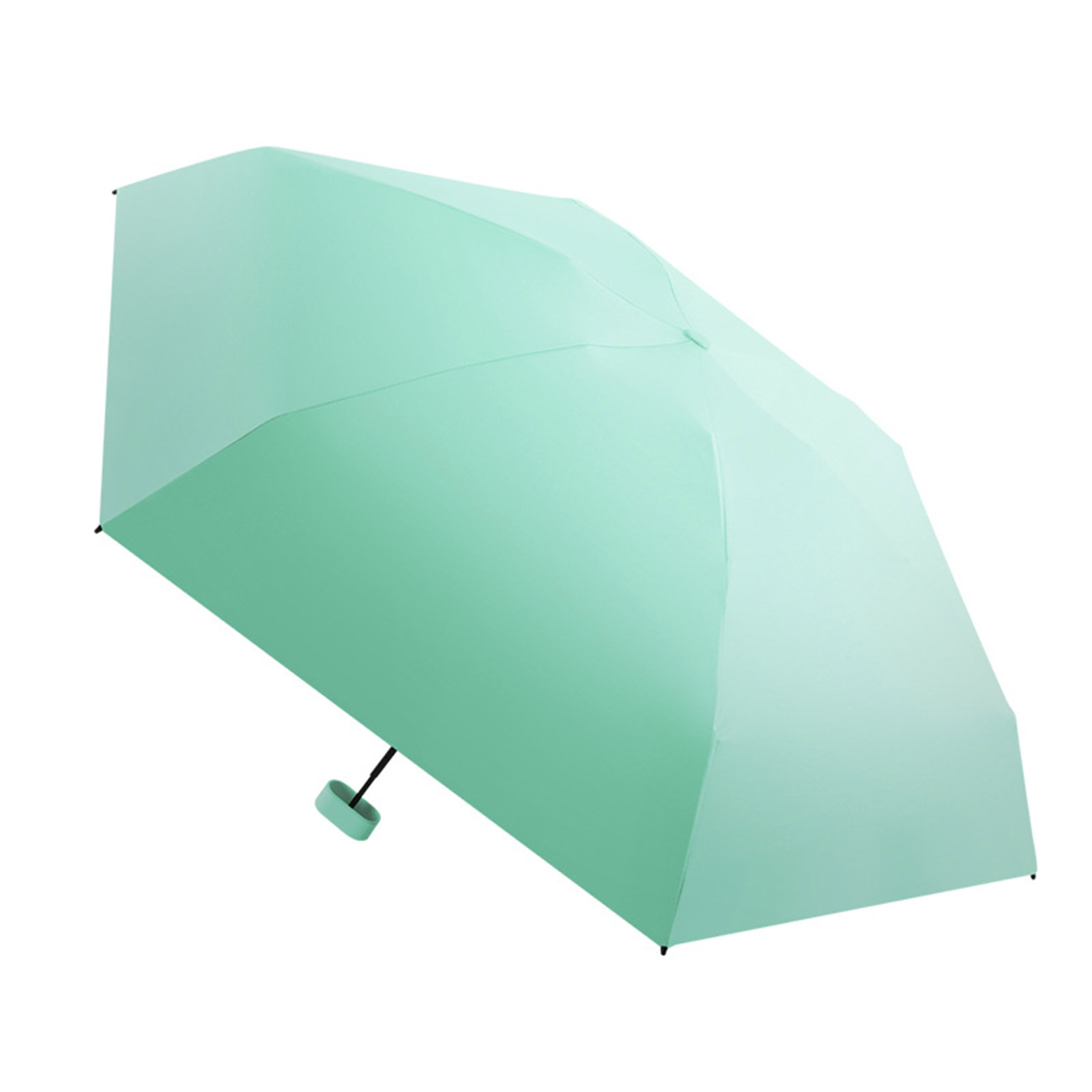 High Quality Windproof Pongee Fabric Rain,Travel 3 Folding Umbrella Automatic Folding Umbrella/