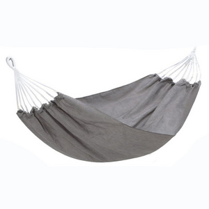 Wholesale color matching hammock Outdoor camping camping integrated,outdoor swing Storage Fabric Single hammock/