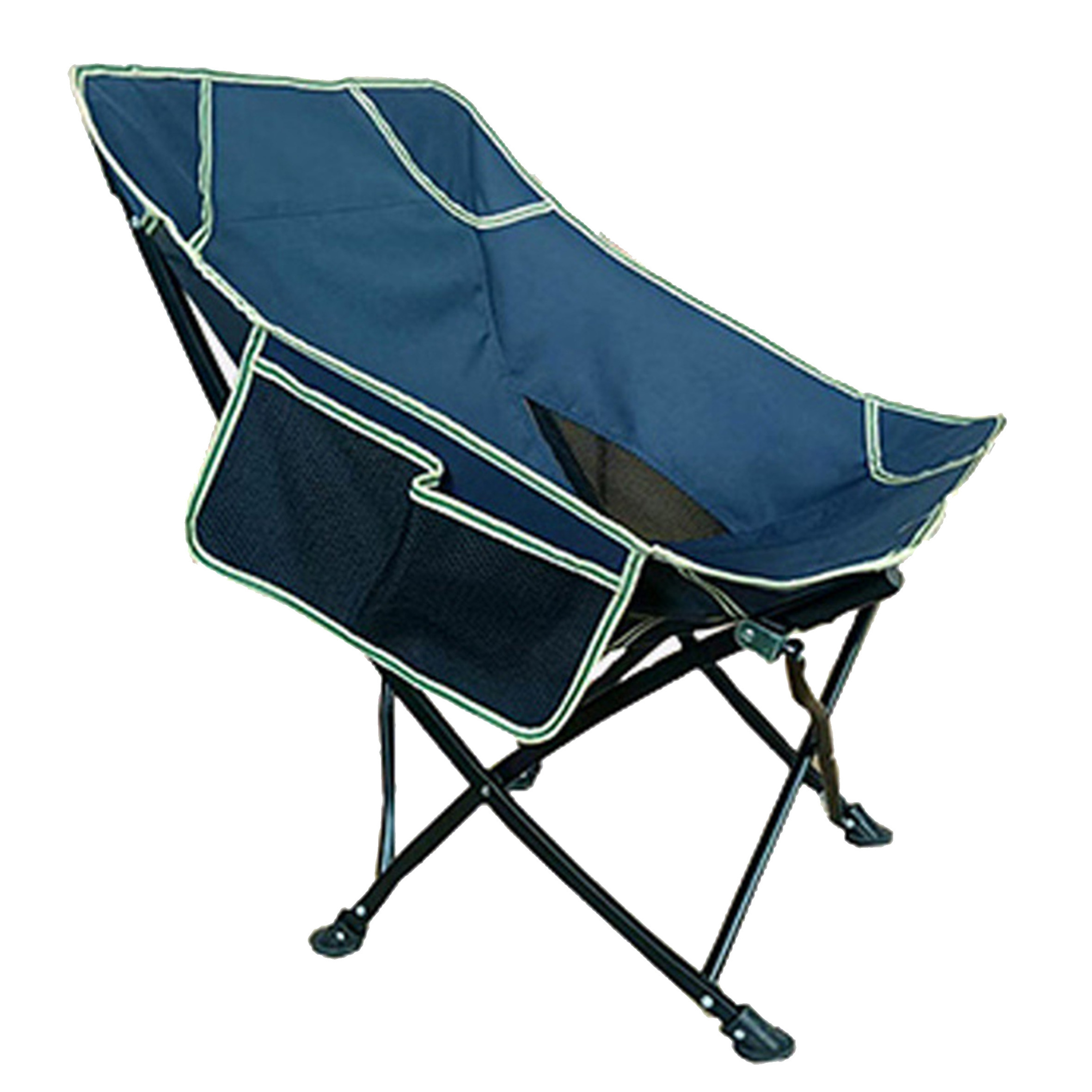 Portable 600D Oxford Fabric Outdoor Camping Folding Recliner,with Armrest Camp Foldable Chairs/