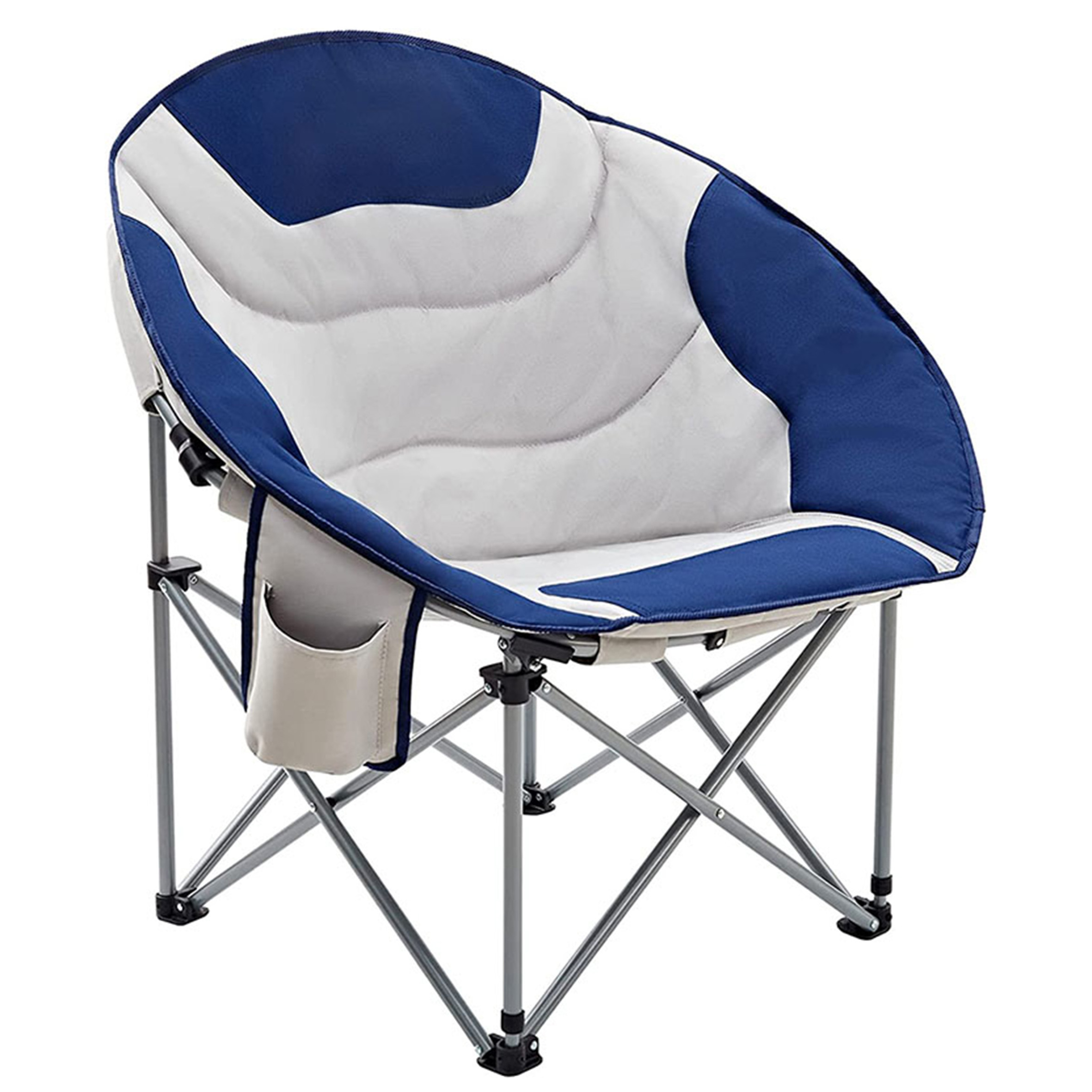 Heavy Duty Outdoor Lightweight Beach Lounge Chaise Folding,Chairs Camping Reclining with Footrest/