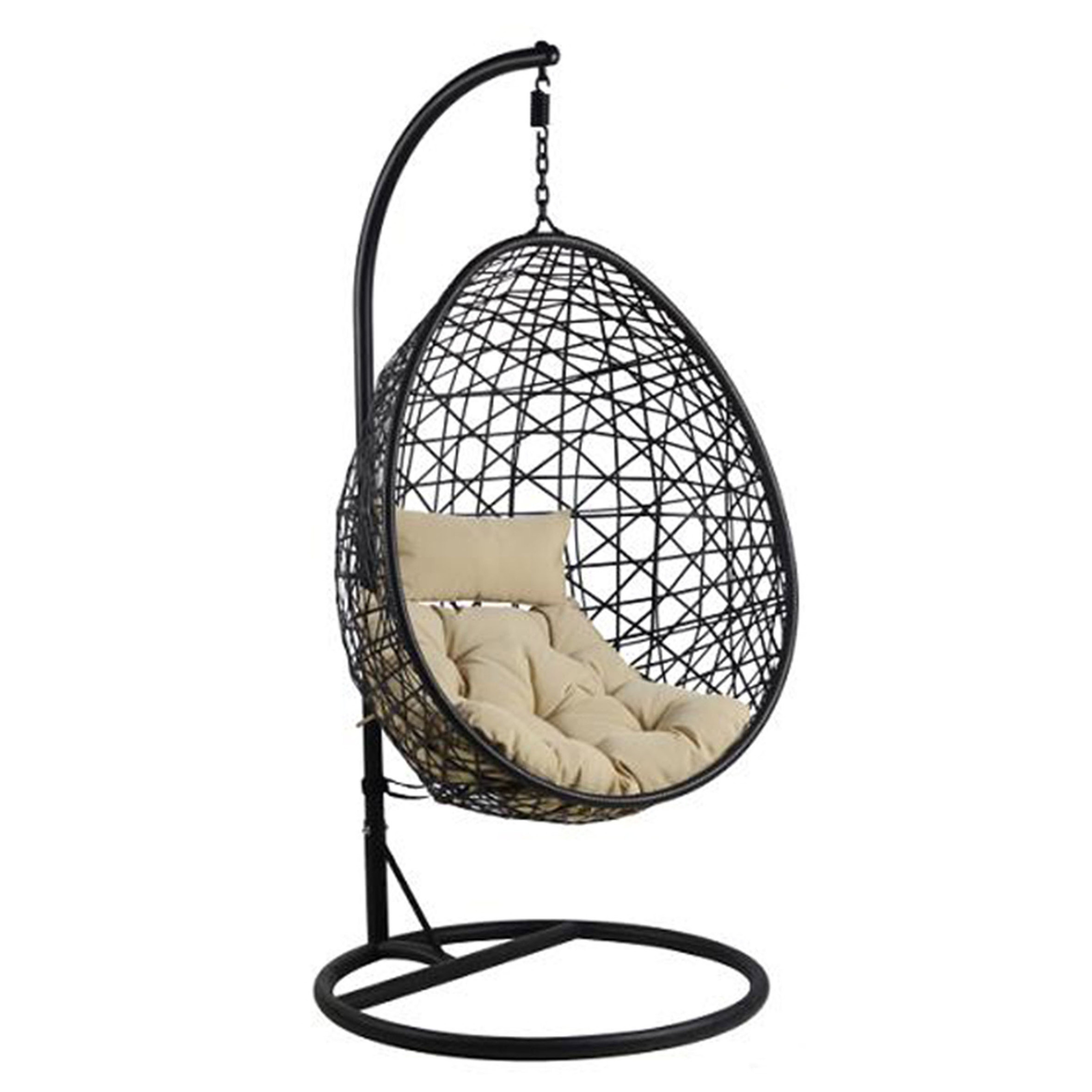 Outdoor wicker sofa round swing wicker chair,birds Nest hanging basket garden balcony round swing bed/