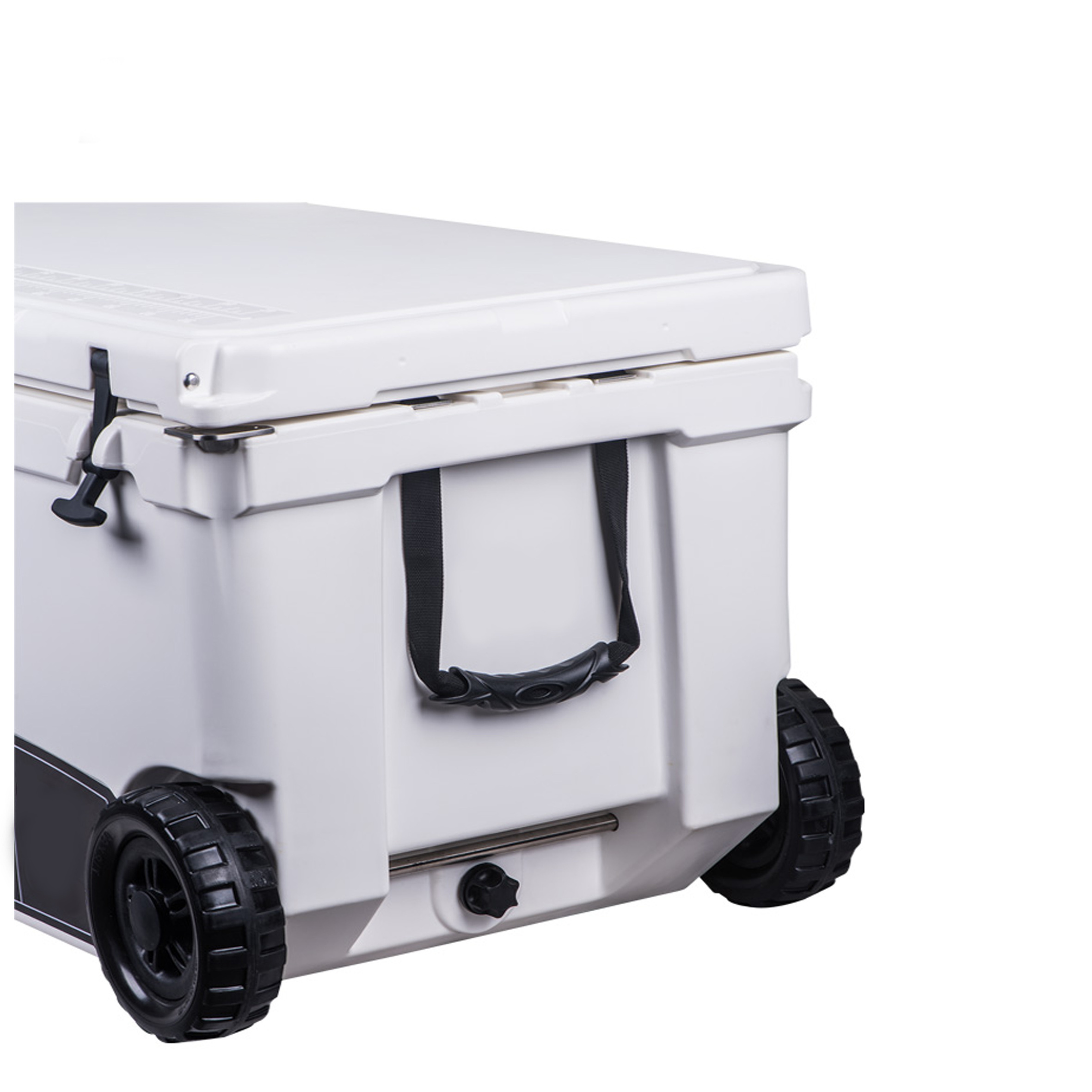 33QT Rotomolded Waterproof Coolers Foam Pad Fishing Cooler Box Insulated Storage Box with EVA Food Carton Package Customized