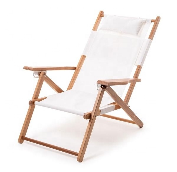 Luxury Customized Design Color OEM Folding Beach Chair Backpack ANTIQUE WHITE Tommy Bahama Chairs