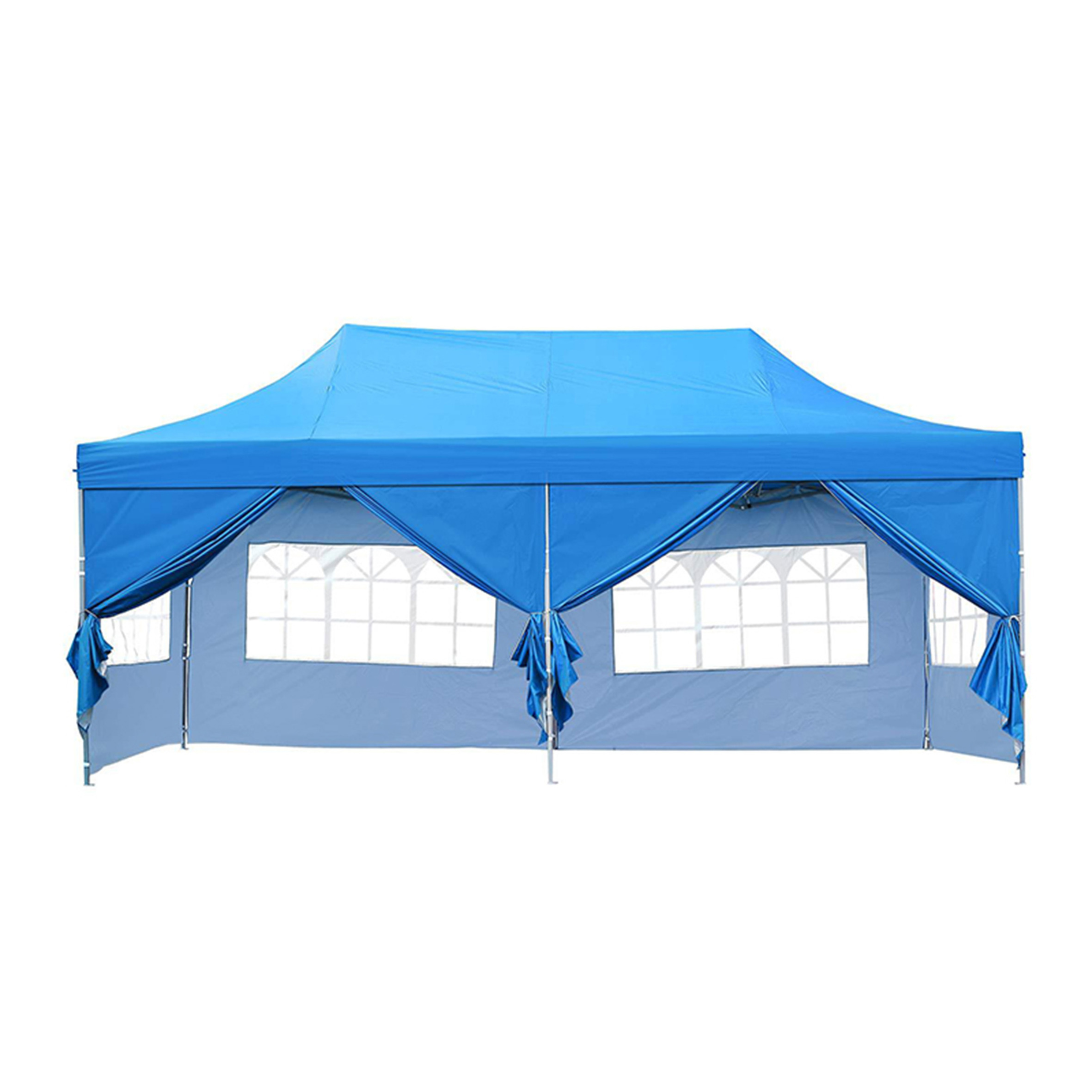 3X3M Party Wedding Sports Folding Gazebo Event,Heavy Duty Foldaway Enclosed Canopy Tents With Sides Walls/