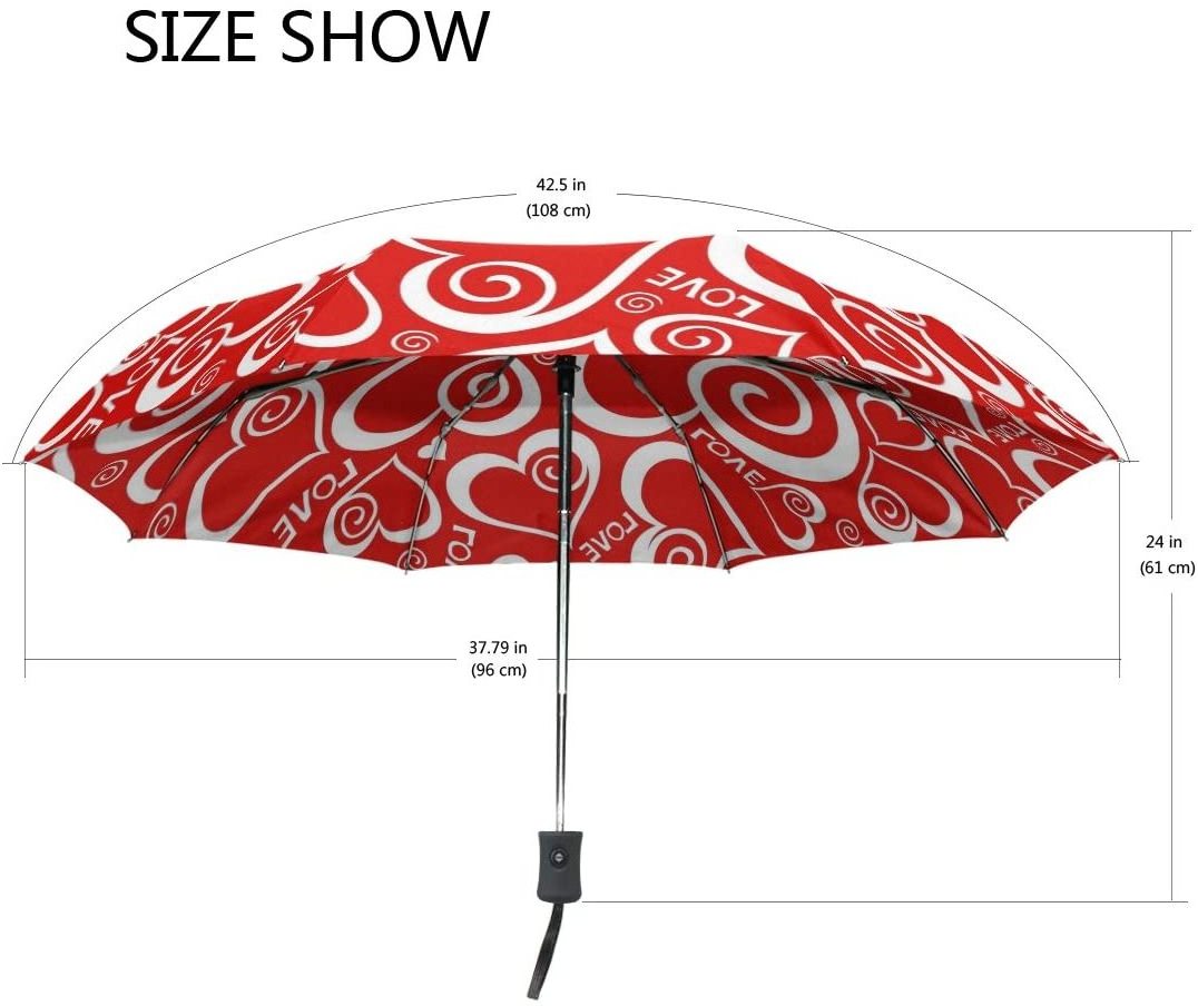 Best Selling Cartoon Modern Umbrellas Fully-automatic 3 Fold Umbrella With Customized Logo