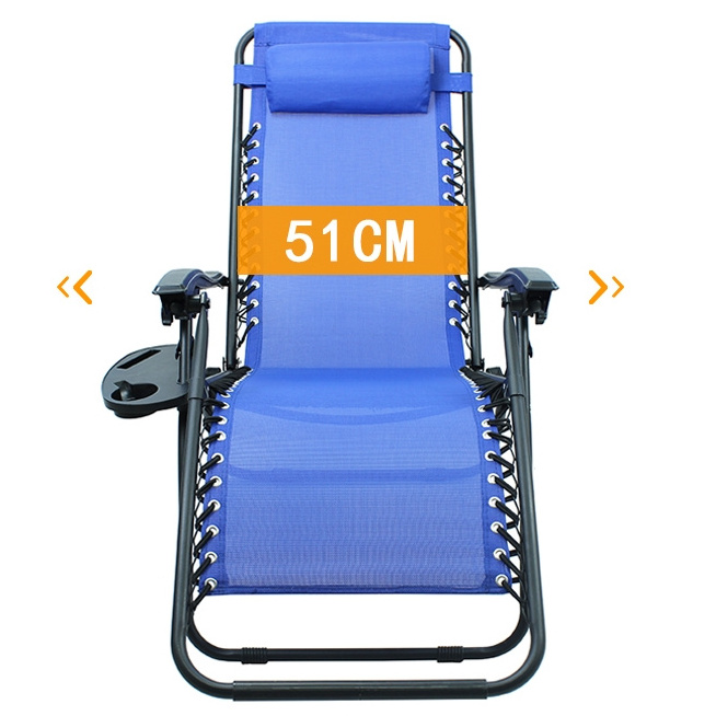 Wholesale Solid Color Folding Portable Outdoor Zero Gravity Folding Reclining Lounge Chair