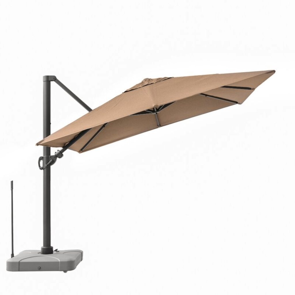 Solar Panel Patio umbrellas Aluminum Furniture,Patio umbrellas With LED Solar Panel/