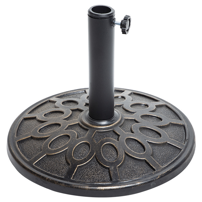 Stability and Style Granite Marble umbrellas bases Square,bases Weighing 28kg with a Steel Holder/