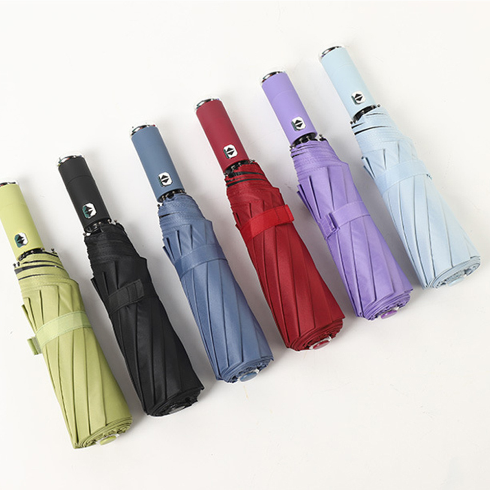 Custom Logo Windproof Travel Umbrellas,Compact Automatic Open Close Small Folding Golf Umbrellas/