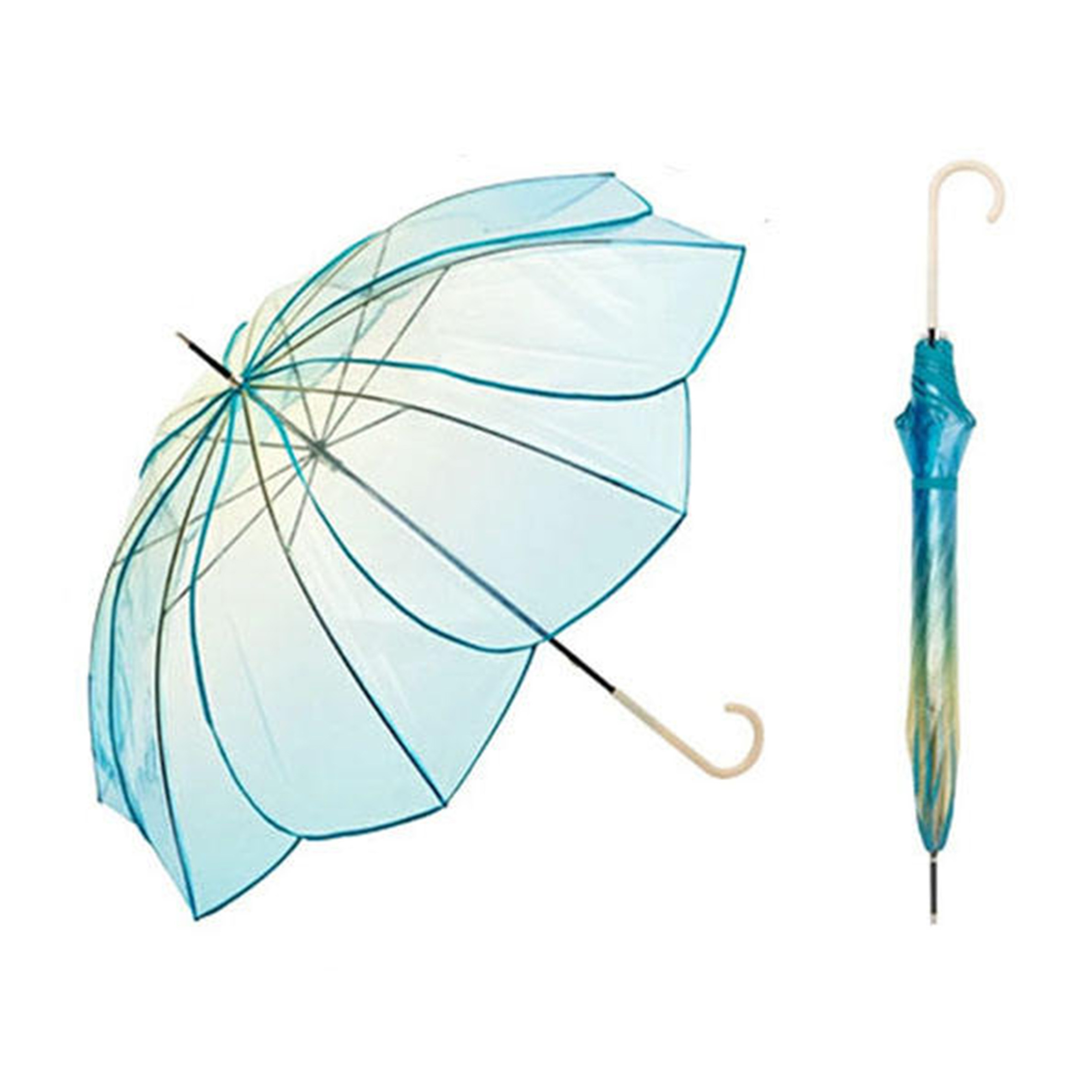 dome transparent design cheap straight Umbrellas wedding POE,transparent Umbrellas clear full body Umbrellas/