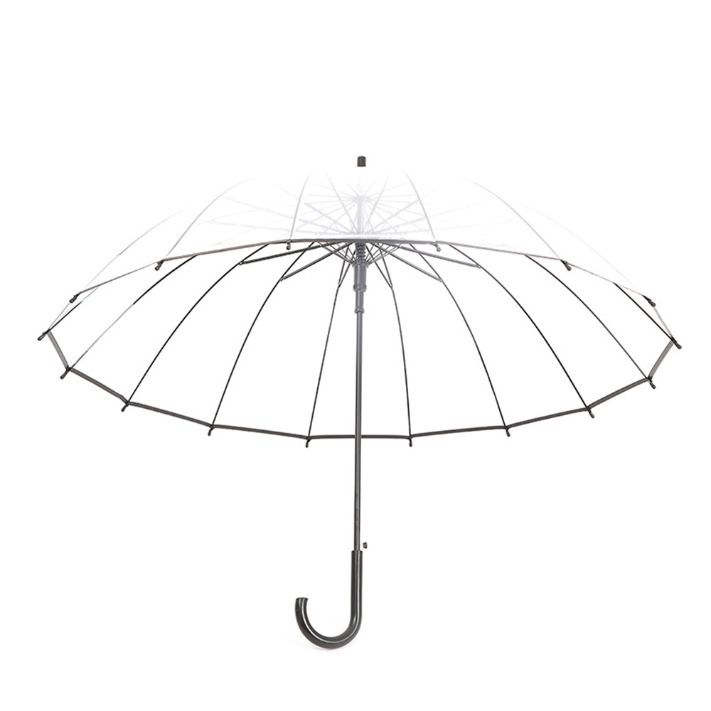 62 Inch Clear Golf Umbrellas Transparent Wedding Auto,Open Extra Large Stick Umbrellas Oversized Umbrellas for Rain/