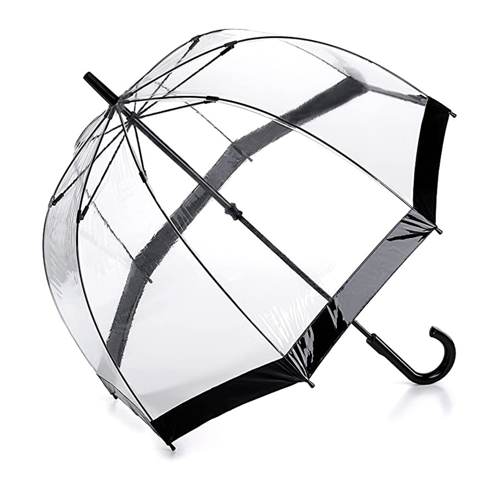 Wholesale custom LOGO clear transparent straight Umbrellas Dome,Umbrellas clear disposable Umbrellas/