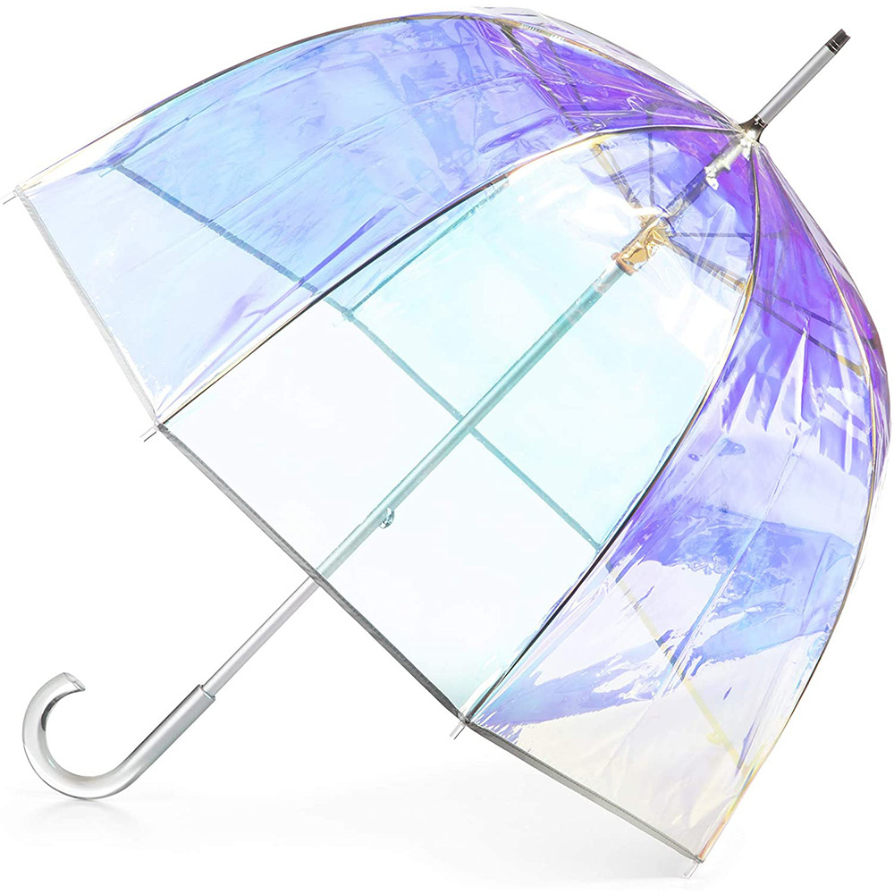 Umbrellas supplier Quality promotional rainbow transparent custom inflatable,cheap clear pvc Umbrellas with logo/