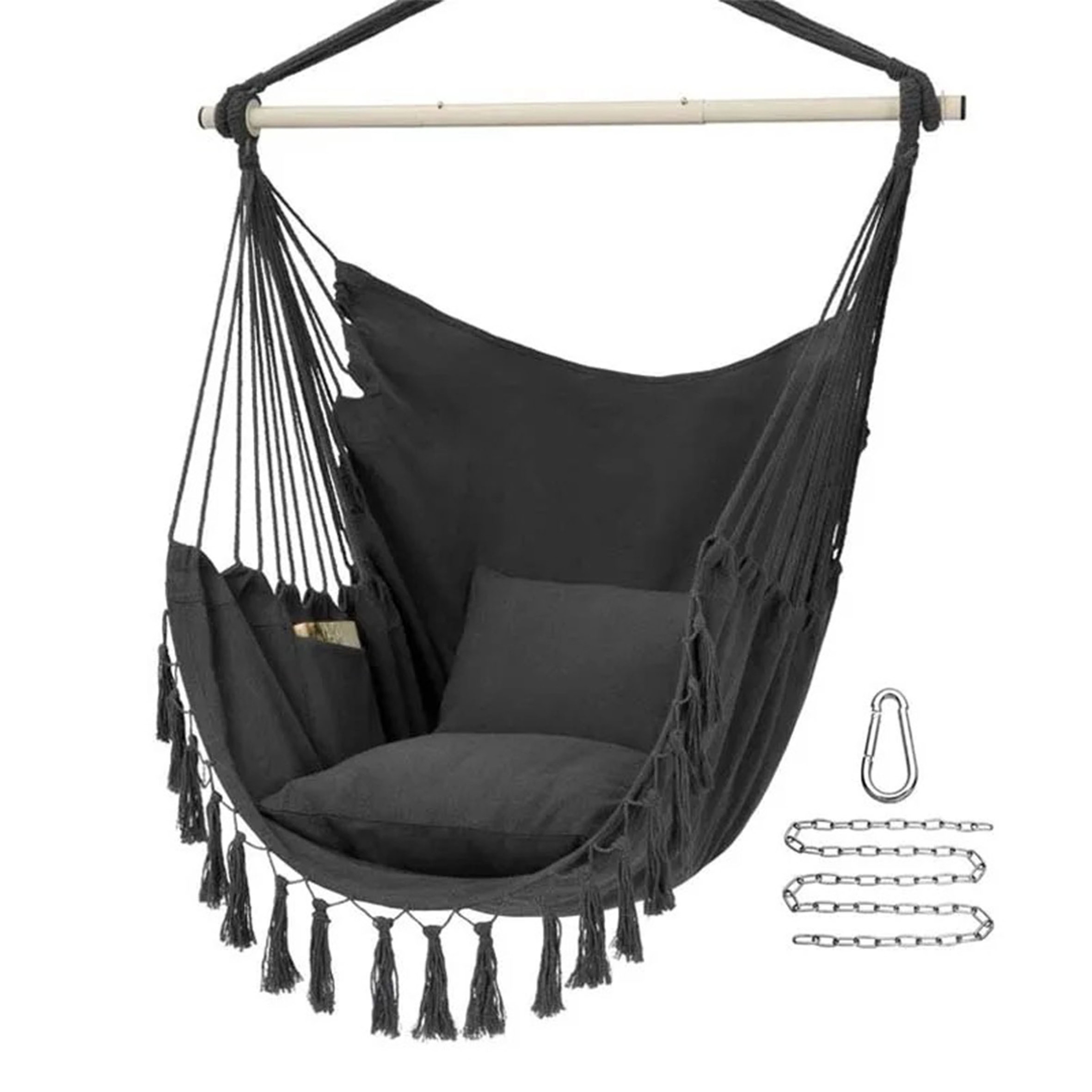 Folding Single Swing Chairs Patio Hanging Egg Chairs With Stand,outdoor Garden Furniture Wicker Rattan Hammock Chairs/