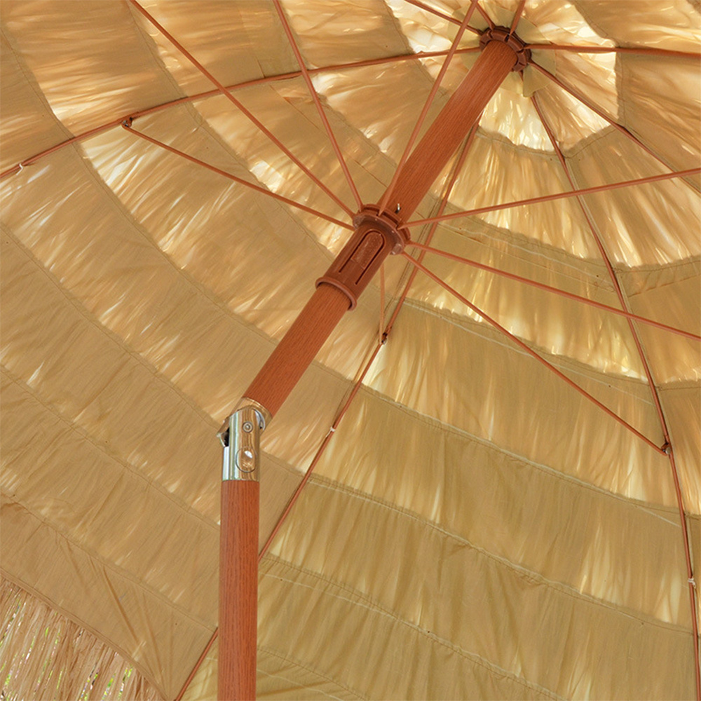 Outdoor Umbrellas courtyard garden farm stay scenic,area thatch Umbrellas simulation straw homestay landscape Umbrellas/