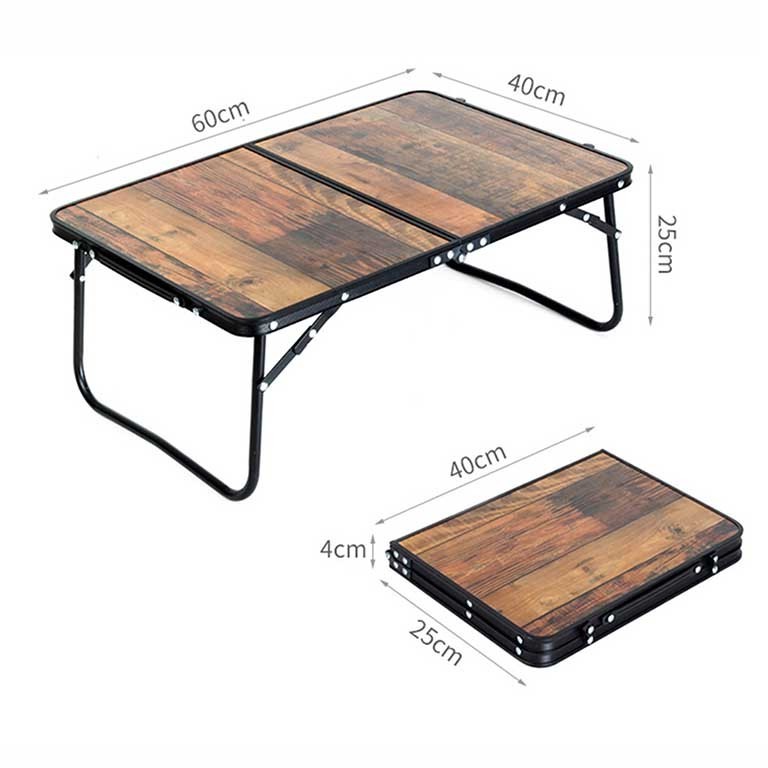 Top Selling self-driving trip stackable,Portable Camp Furniture Wooden Picnic Camping Folding Table/