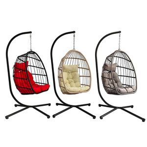 Attractive Design Wrought Iron Swings Hanging Chairs,For Indoor And Outdoor Decoration Hanging Swing/