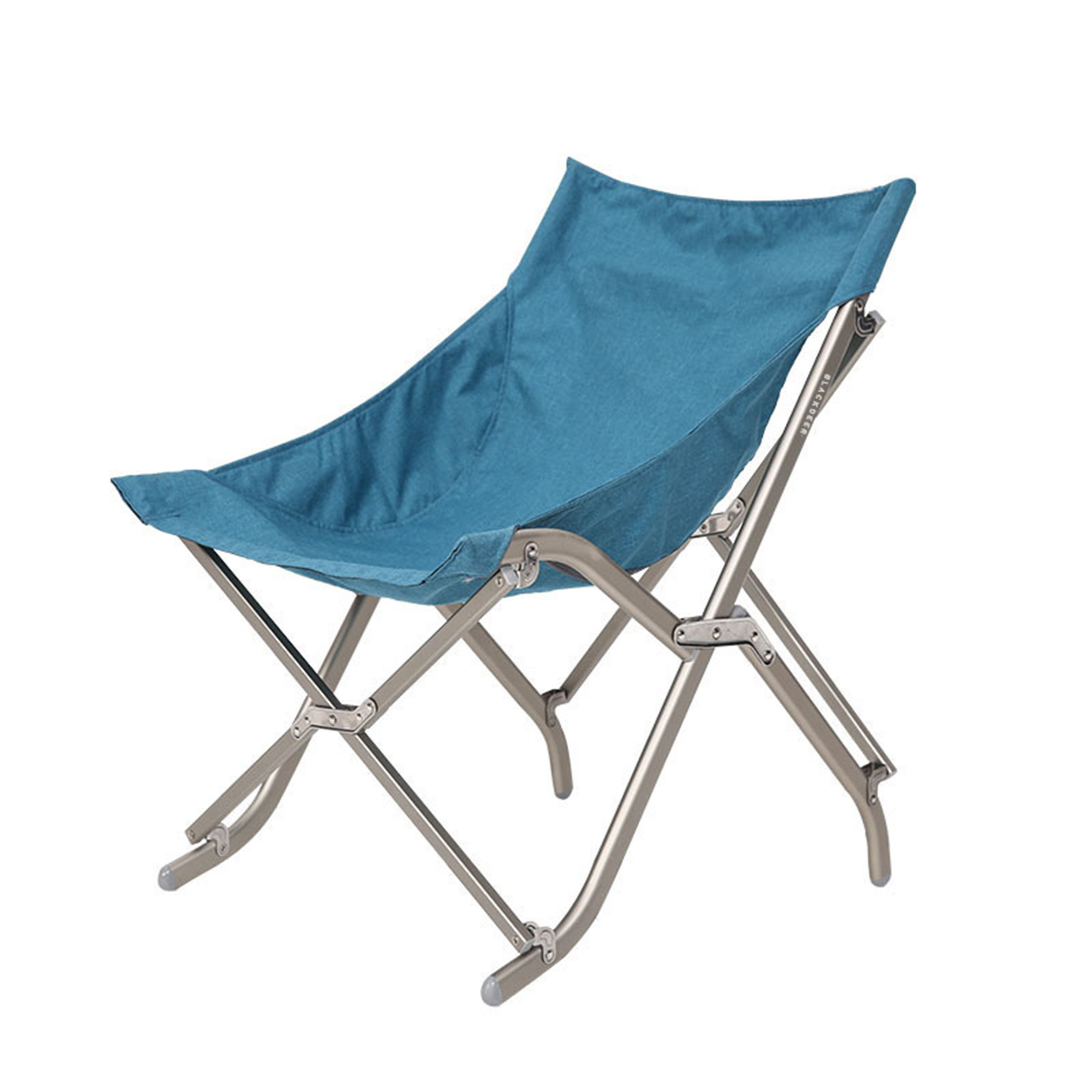 Luxury Outdoor Oversize Lightweight Folding Half,Round Moon Leisure Sofa Camping Chairs/