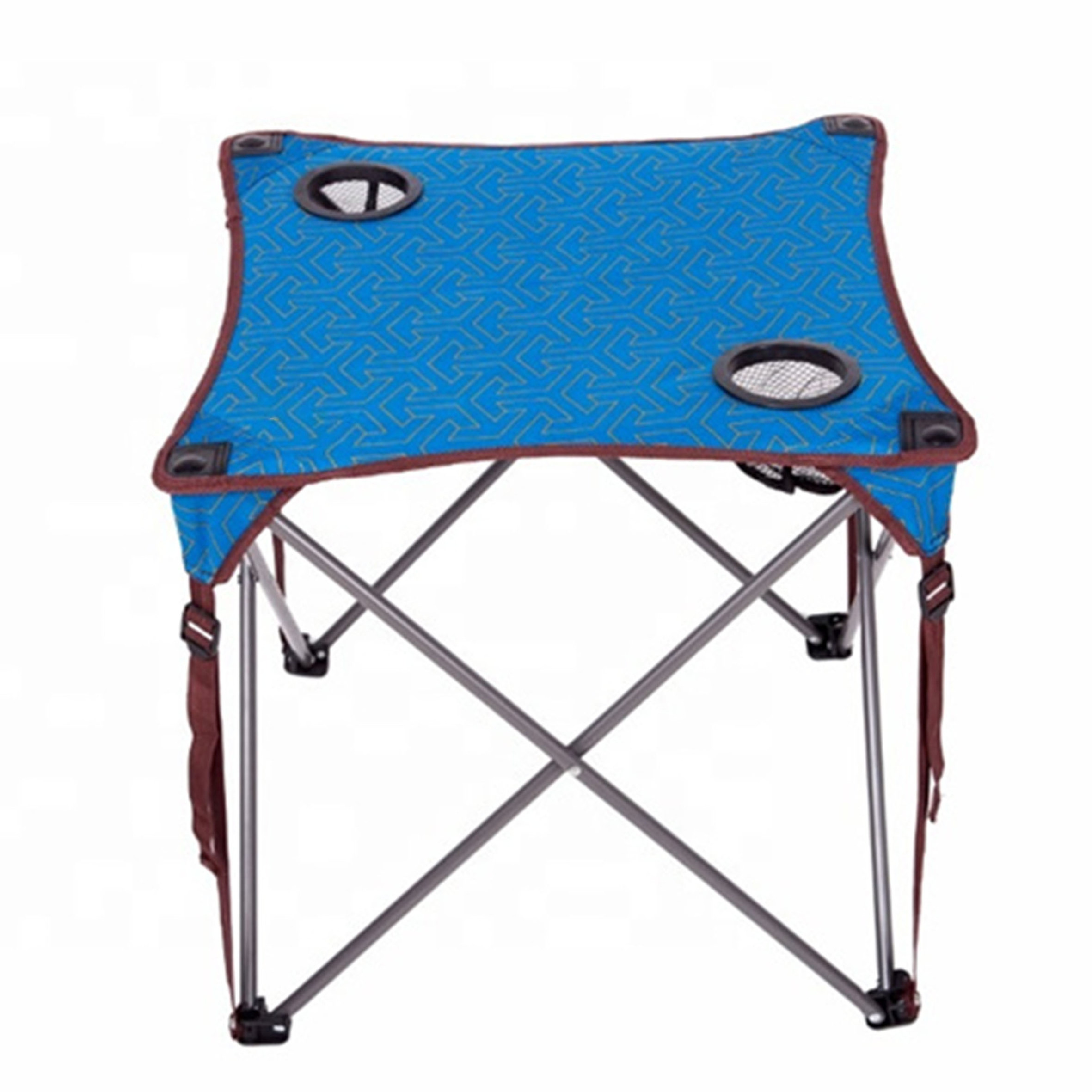 multMultifunctional foldable travel outdoor folding Lightweight,Portable Metal Picnic Camp Table And Chair Sets For Trip/