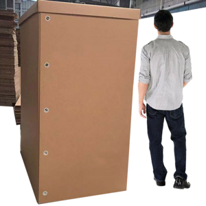 Strong Double Wall Logistics packaging heavy duty carton  7 layers of super hard extra large corrugated cartons