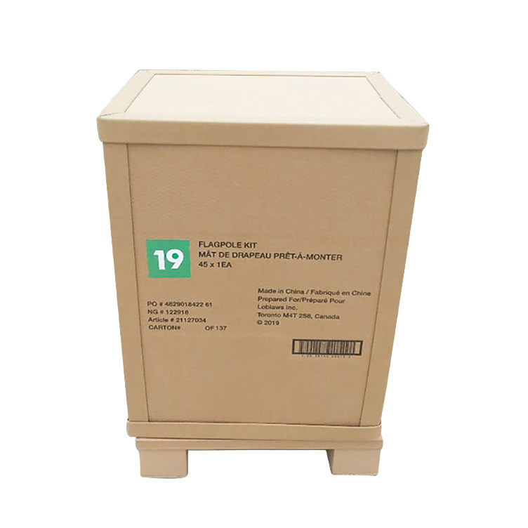 Strong Double Wall Logistics packaging heavy duty carton  7 layers of super hard extra large corrugated cartons