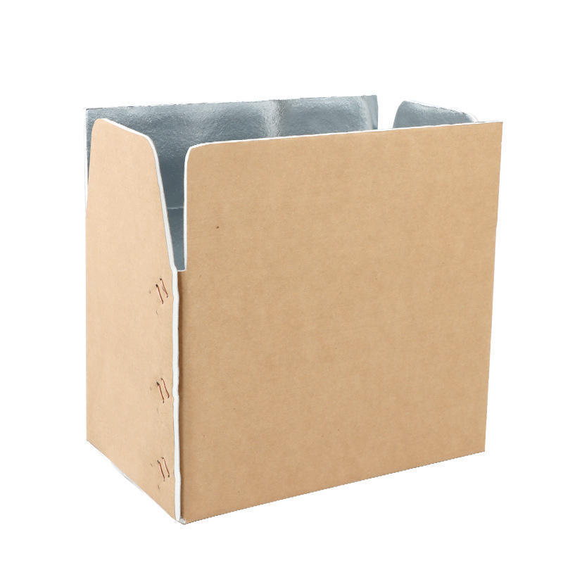 Recyclable Cold Chain Cardboard Boxes Foldable Refrigerator Cartons for Meat and Fresh Produce Storage