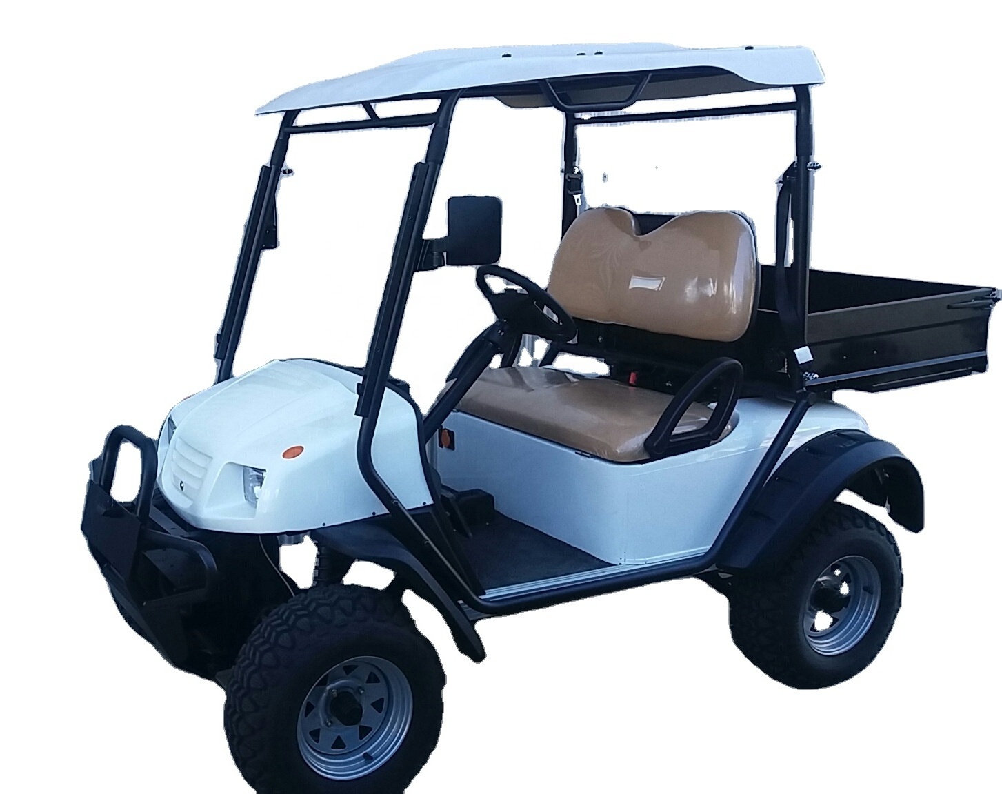 Middle East popular 4 by 4 4WD  four wheel drive electric hunting golf cart with rear flip seat or cargo tray  in desert farms