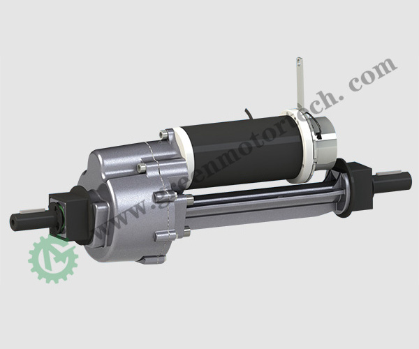 24V 12V High torque electric permanent magnet dc gear motor for wheelchair