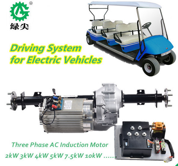 5Kw 48V 72V Ac motor for golf cart electric car transform to electric