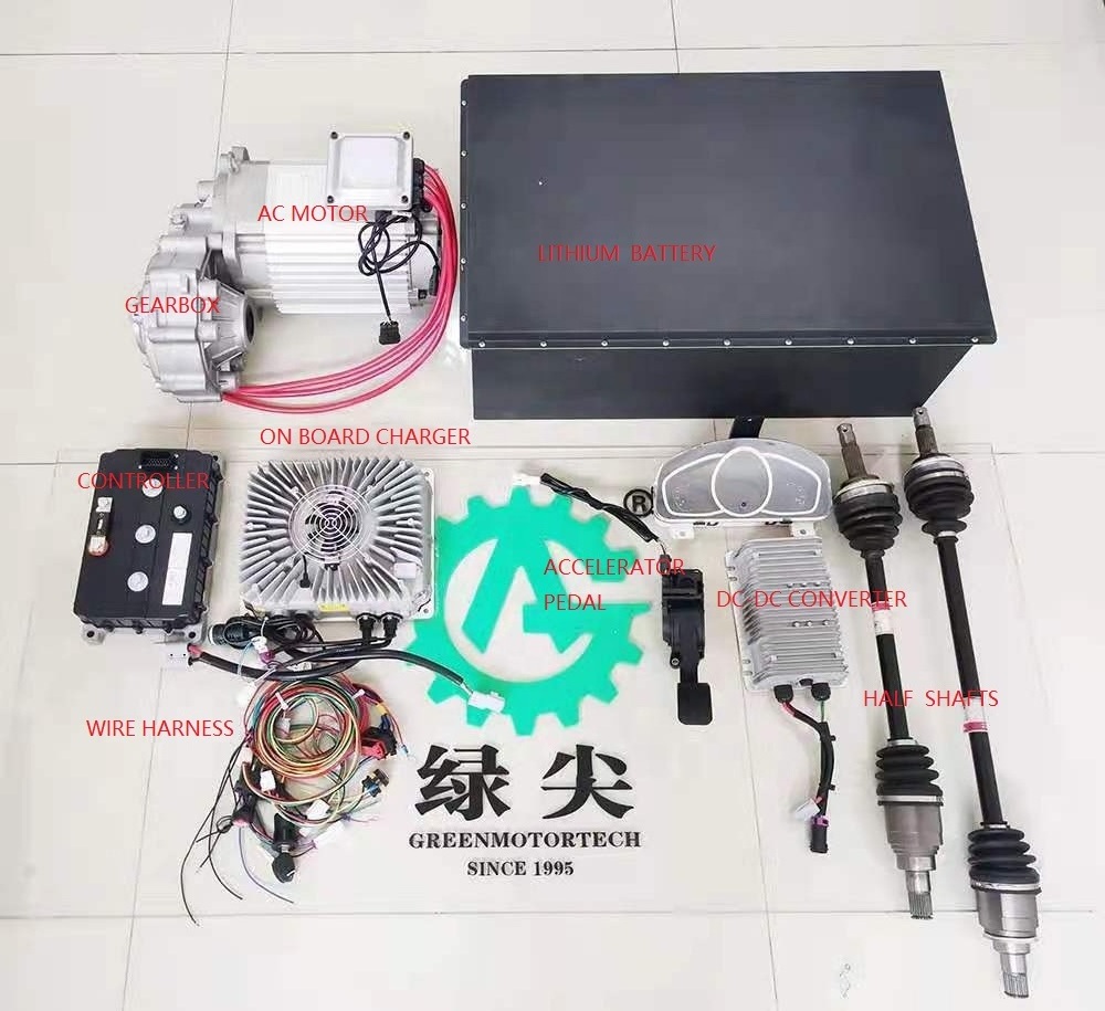 good quality 4000W 48V motor for shuttle bus, club car golf , electric car conversion kit