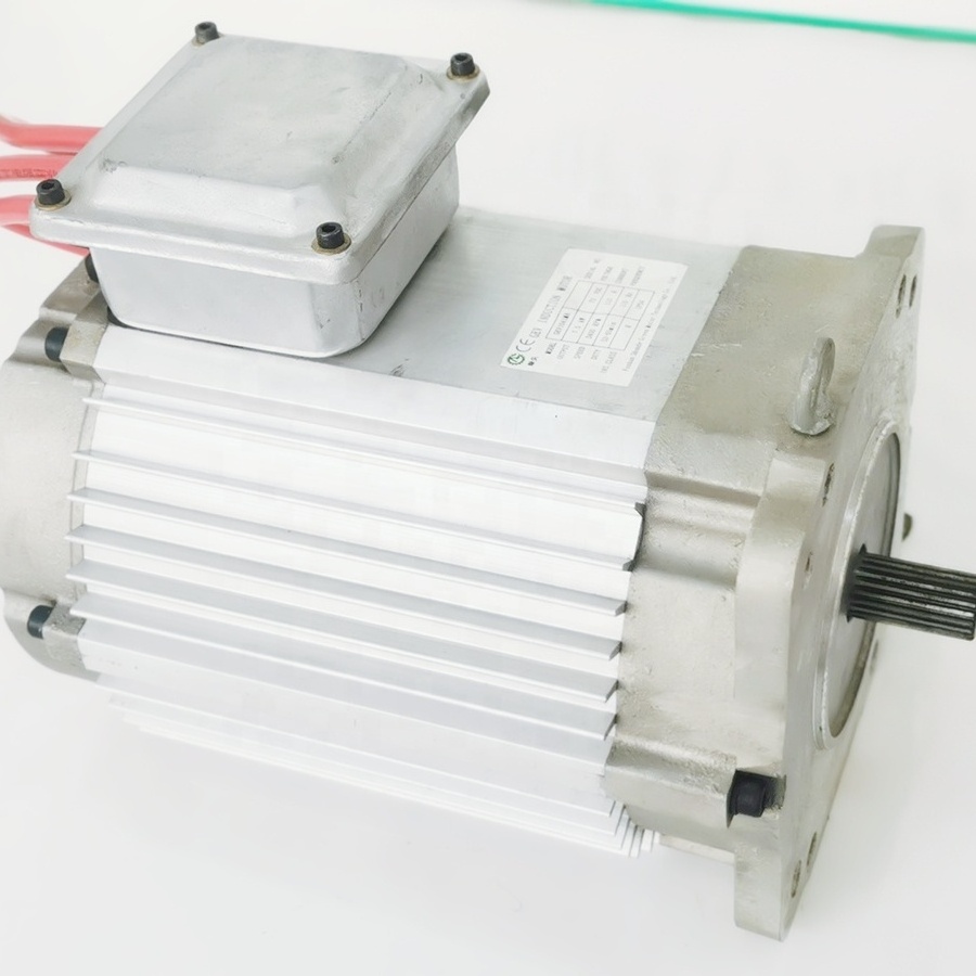 7.5kw  72V  electric AC motor for low speed Electric Car For golf cart and shuttle bus sedan cars trucks rickshaw tuktuk