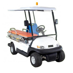 Electric Ambulance golf buggy golf cart club Car with stretcher for hospital university airport etc made in China factory direct