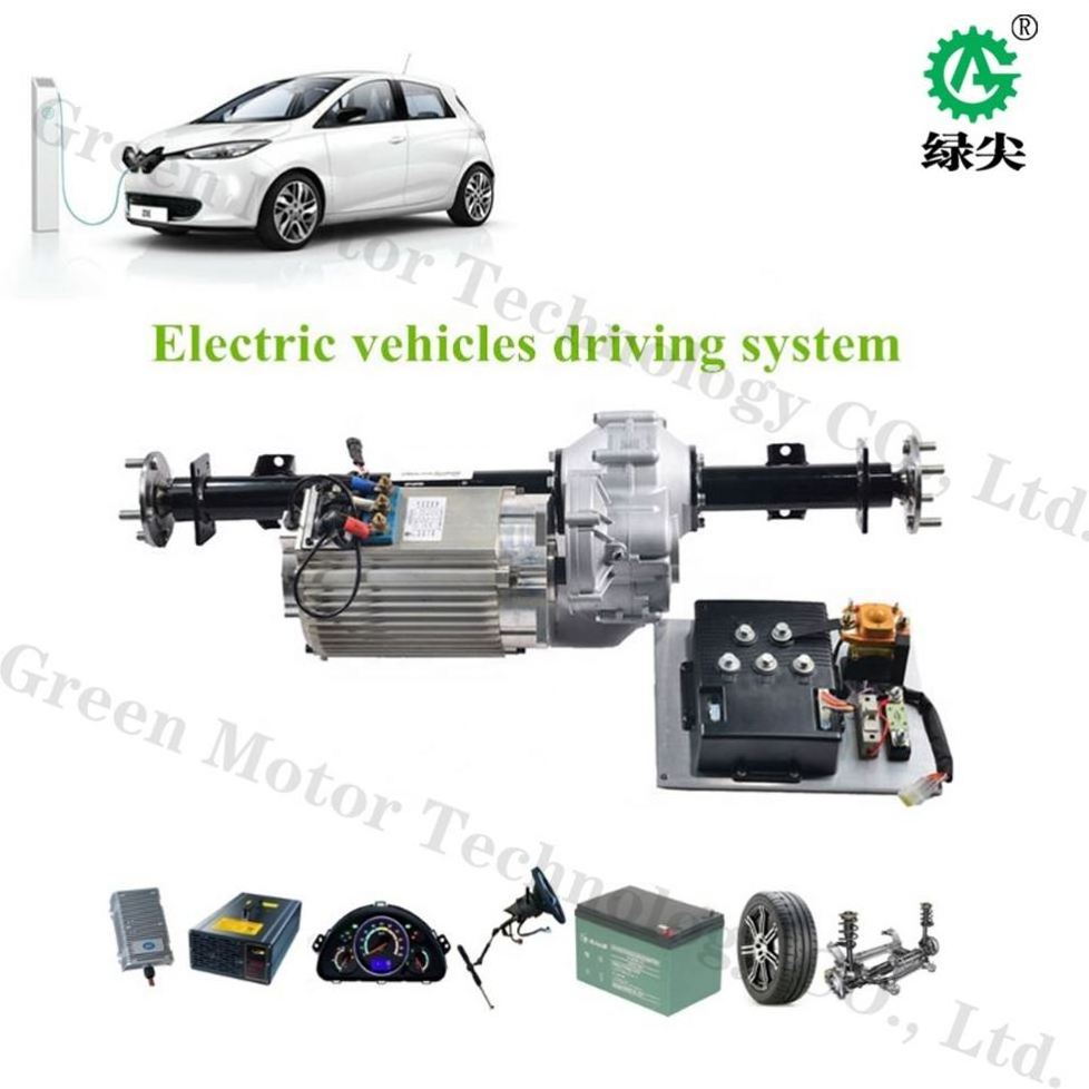 5kw 48v  electric golf cart motor, electric car conversion kit for sale, small electric car motors with gearbox