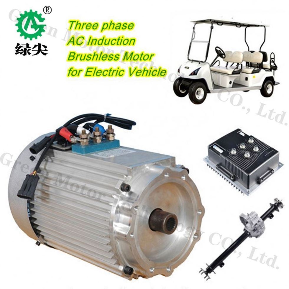 5kw 48v  electric golf cart motor, electric car conversion kit for sale, small electric car motors with gearbox