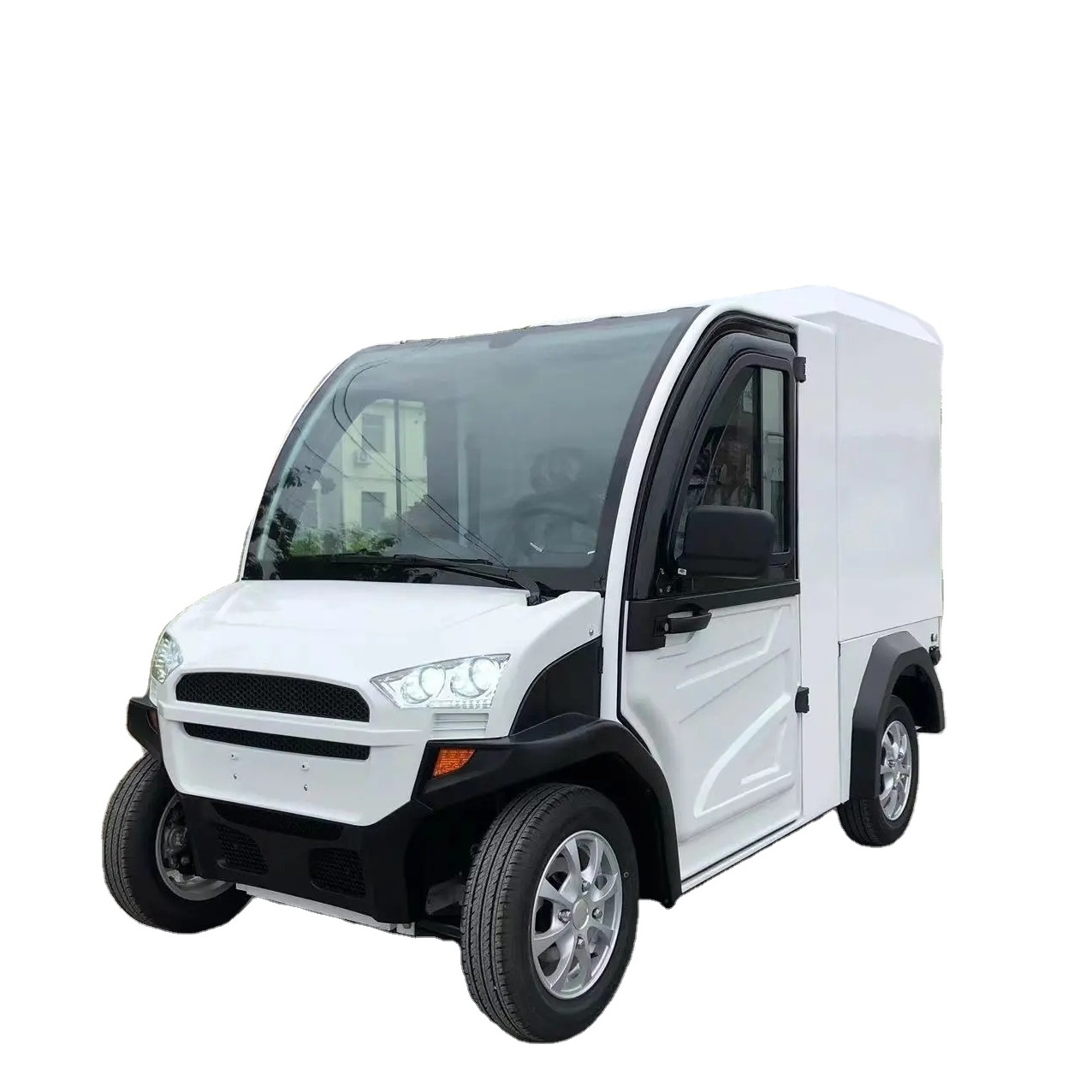 Electric Truck Golf Car 4 Seater LSV Low Speed Vehicle 60v Coco Truck Golf Cart With AC & Heat