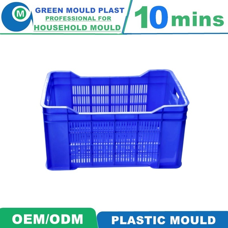 Hot Sale High Quality Factory Price Taizhou Factory Price Latest New Model Customized Plastic Crate Mould Manufacturer