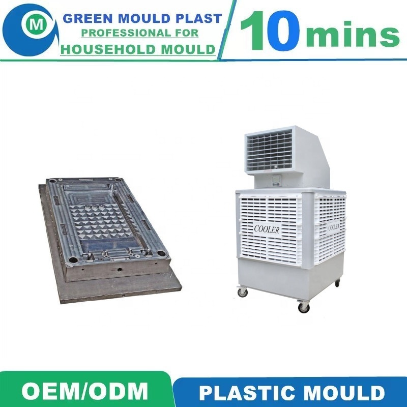 Taizhou Manufacturer Plastic Air Cooler Mould Plastic Air Cooler Body Mold Air Conditioner Mouldings