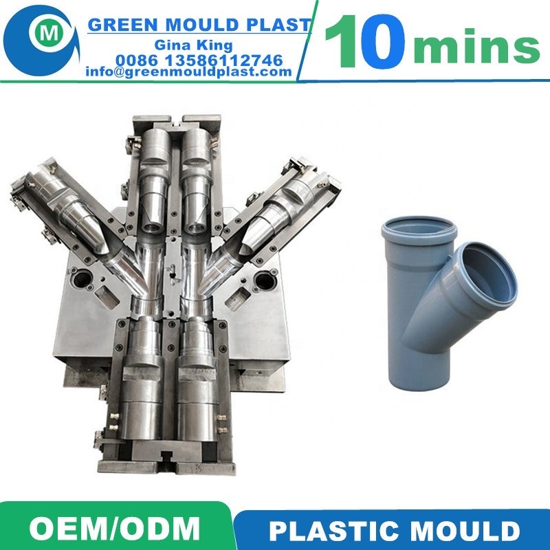 Factory Making PVC Injection Collapsible Core Plastic Pipe Fitting Mould