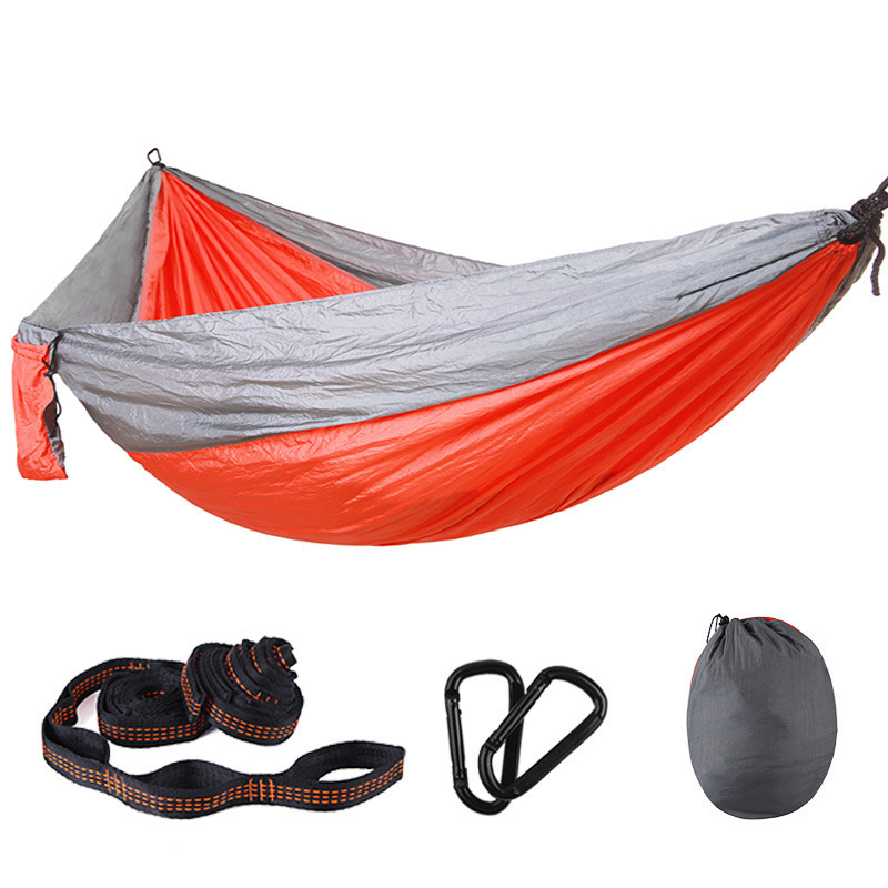 High quality Outdoors Backpacking Survival or Travel Single & Double Parachute Hammocks/Camping Hammock