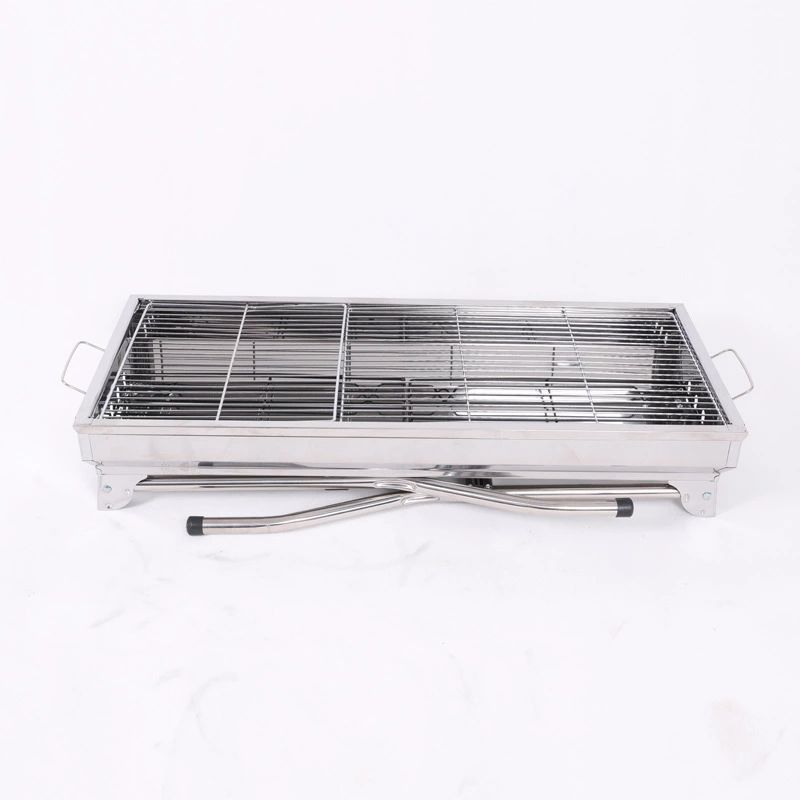 outdoor portable Stainless steel barbecue  BBQ rack grill