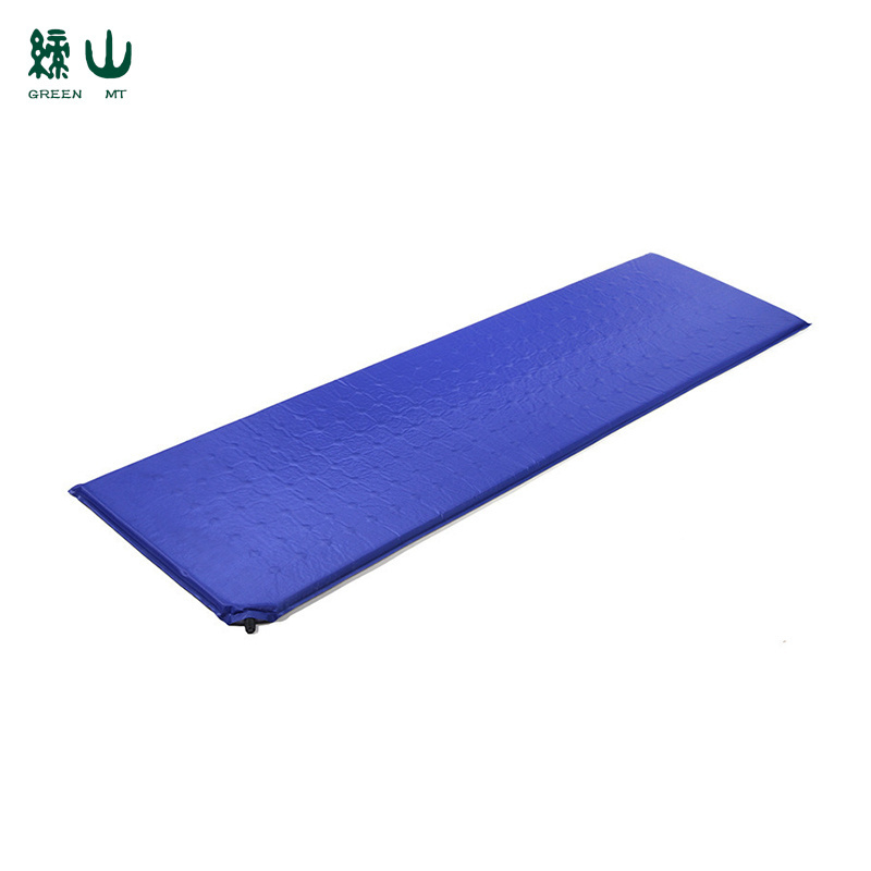 Outdoor High Resilience Sleeping Mat Folding Beach Camping Pad Mat self inflating Sponge Automatically Inflatable air mattress