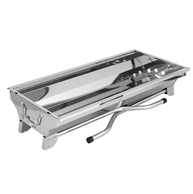 outdoor portable Stainless steel barbecue  BBQ rack grill