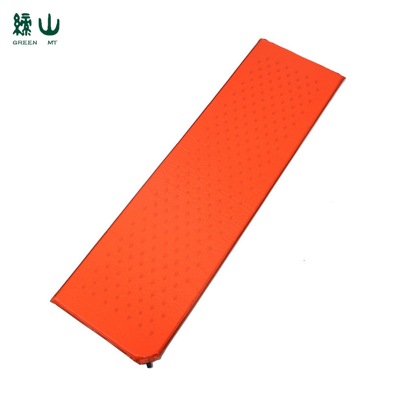 Outdoor High Resilience Sleeping Mat Folding Beach Camping Pad Mat self inflating Sponge Automatically Inflatable air mattress