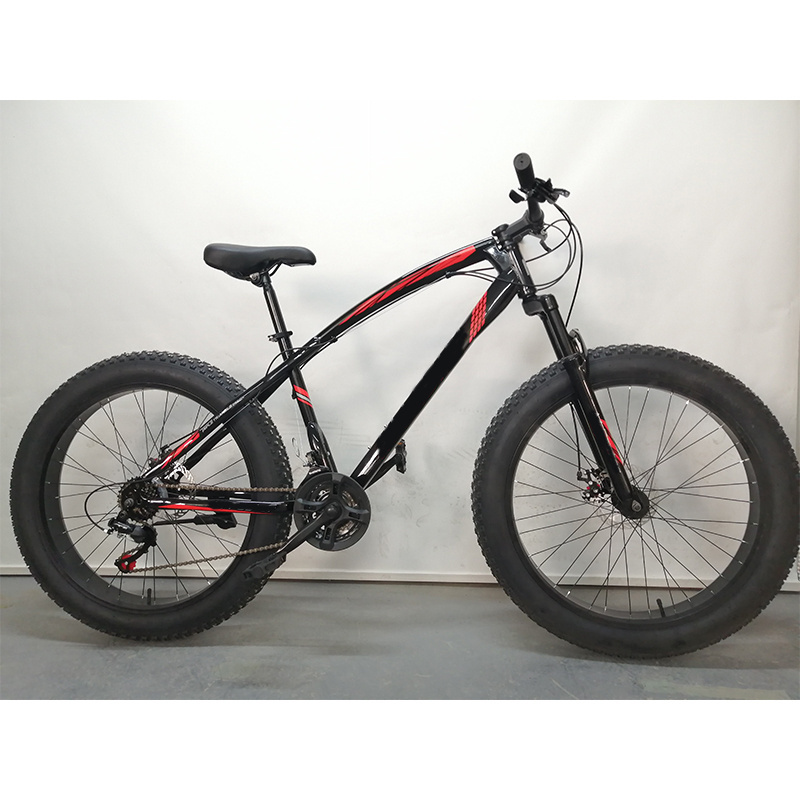 Manufacturer Wholesale High Quality Stable Operation Fat bike 26 inch snow bike suspension Mountain fat tire bike