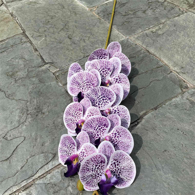 GOG659 Wedding decoration High quality Real touch silk orchids flowers  Artificial silk vision flowers wholesale