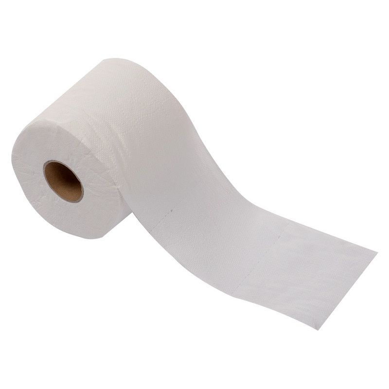 High Quality Soft Absorbent Manufacturers White 2 Ply Industrial Bamboo Pulp Jumbo Roll Toilet Paper