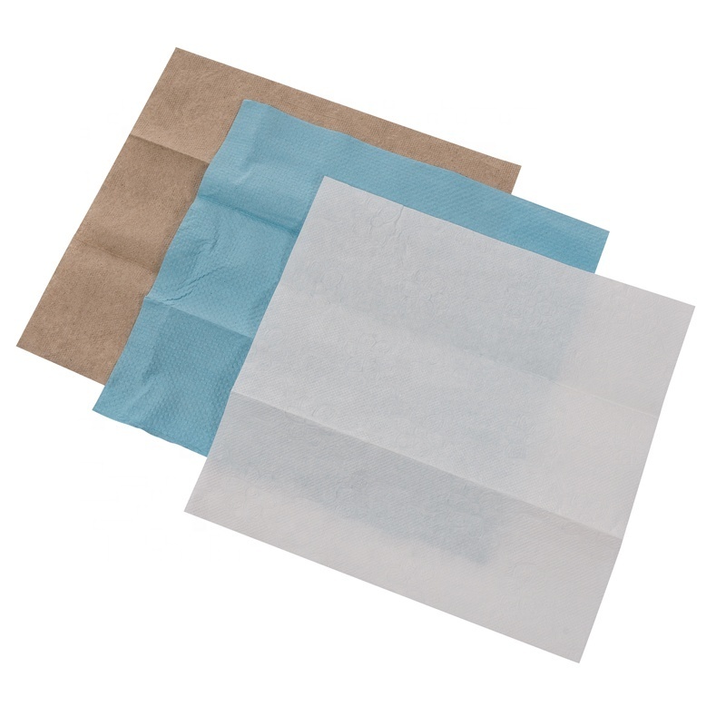 Disposable custom washroom virgin white 2 ply multifold hand paper towel